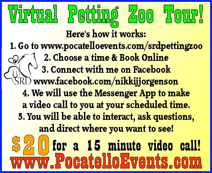 Virtual Petting Zoo Tours @SRD image
