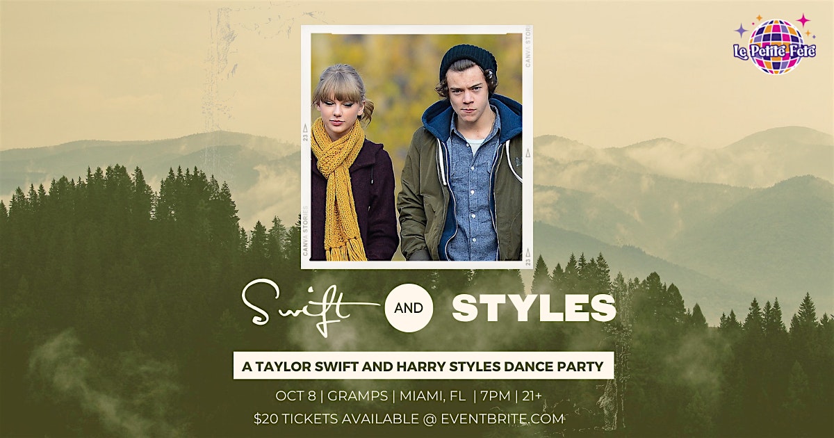 Swift & Styles: A Taylor Swift & Harry Styles Dance Party in Miami at Gramps