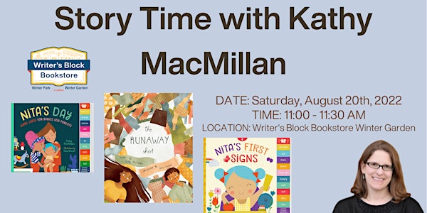 Story Time with Author Kathy MacMillan