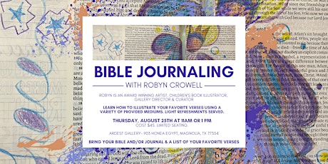 Bible Journaling with Robyn Crowell