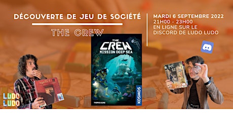 Primaire afbeelding van Ludo Soirée #7 The Crew - Découverte de jeu de société en ligne