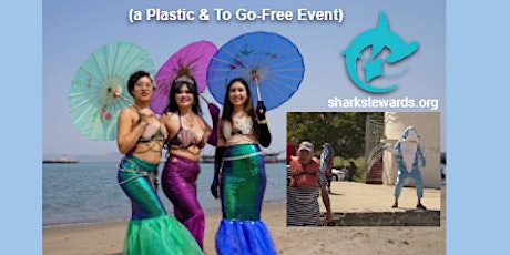 2nd Annual Shark and Mermaid Beach Cleanup Event (for a Plastic Free Bay)