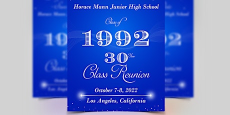 Horace Mann Junior High School Reunion- Los Angeles, California