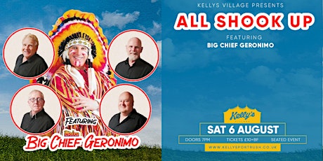 All Shook Up featuring Big Chief Geronimo from The Indians live at Kellys
