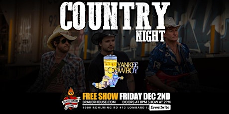 FREE SHOW - Country Night with Yankee Cowboy Band