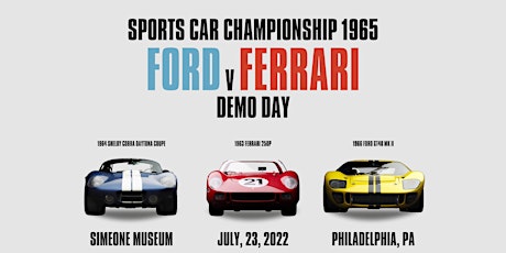Sports Car Championship 1965 - Ford vs. Ferrari Demo Day