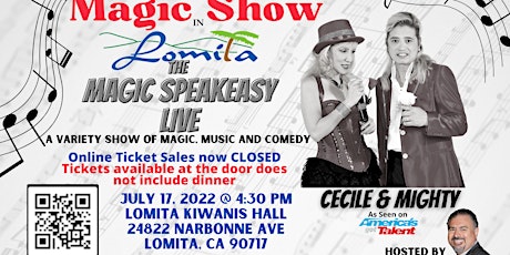 Imagen principal de Cecile and Mighty " The Magic Speakeasy LIVE"