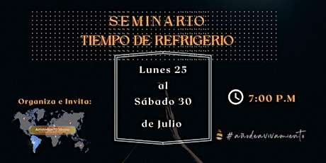 Imagen principal de Seminario TIEMPO DE REFRIGERIO