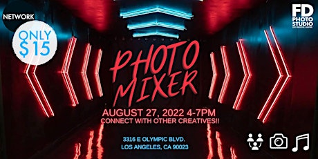 Imagen principal de August Photo Mixer at FD Photo Studios!