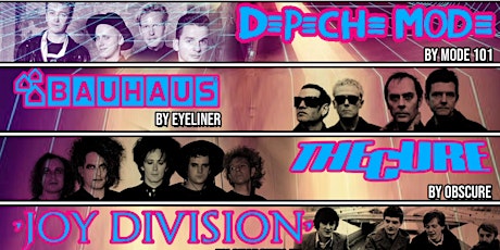 Depeche Mode, Bauhaus, The Cure, Joy Division tributes - Dark Wave Nite