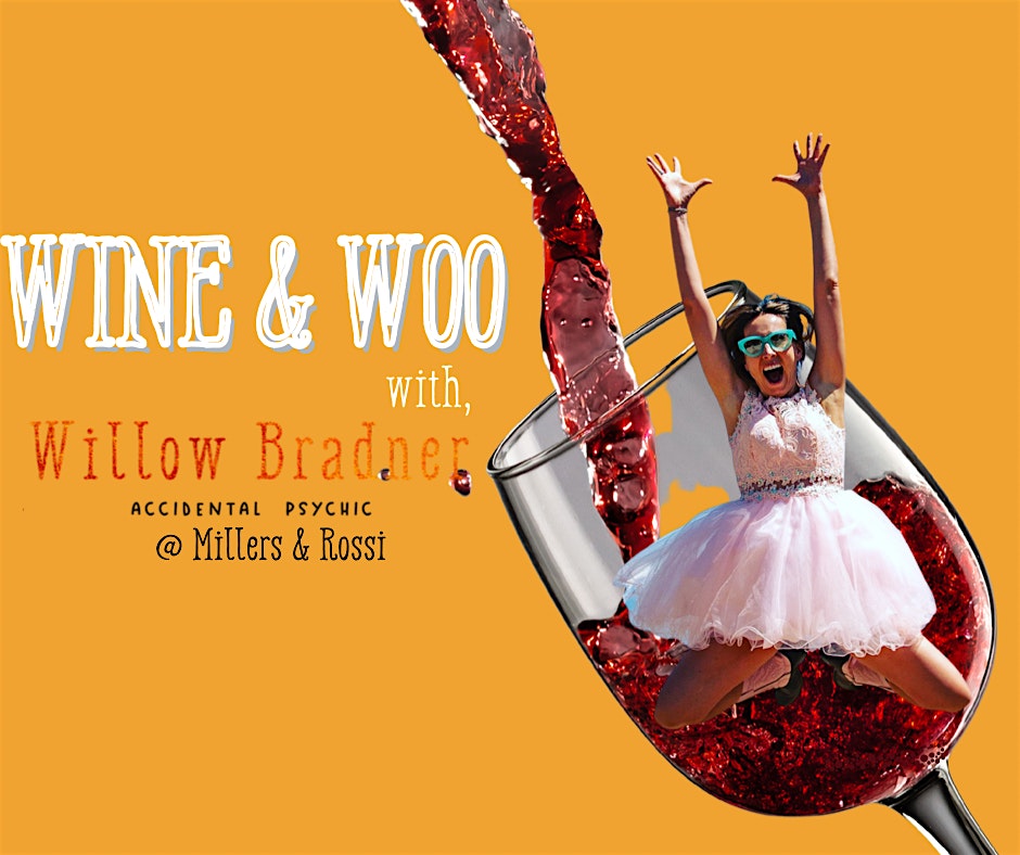 Wine and WOO a night of spirited Psychic Readings and Comedy