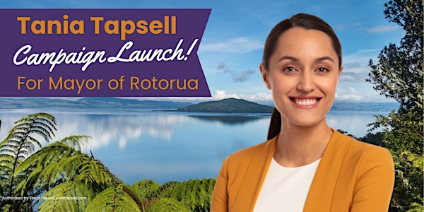 Tania Tapsell Campaign Launch for Mayor