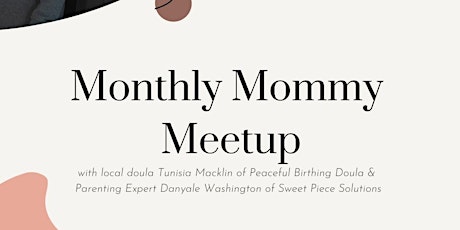 Mommy Meetup-Virtual