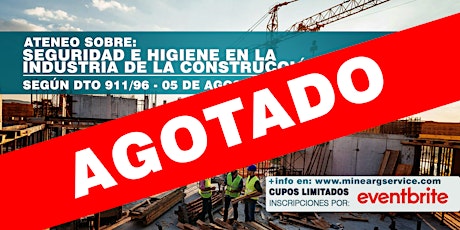 Imagen principal de Seguridad e higiene en la  industria de la Construcción - Según Dto. 911/96