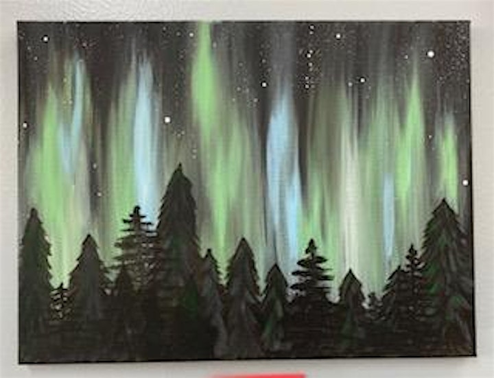 Northern Lights Paint & Sip w/ Sarah Newland image