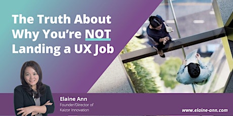 The Truth About Why You’re NOT Landing a UX Job primary image