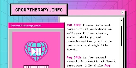 grouptherapy.info: holding space for survivors