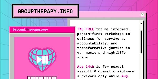 grouptherapy.info: holding space for survivors
