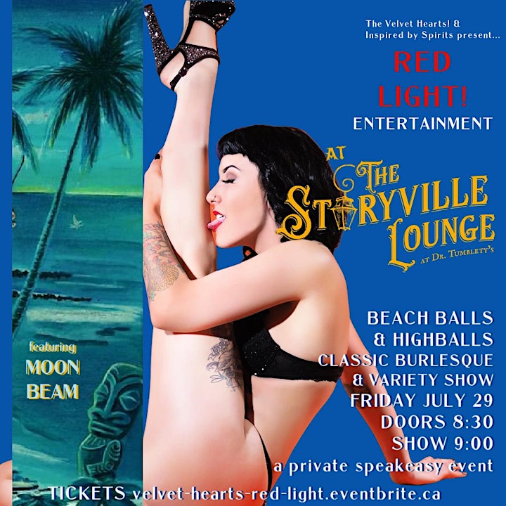 Beach Balls & Highballs Beach Party! Classic Burlesque & Variety Show image