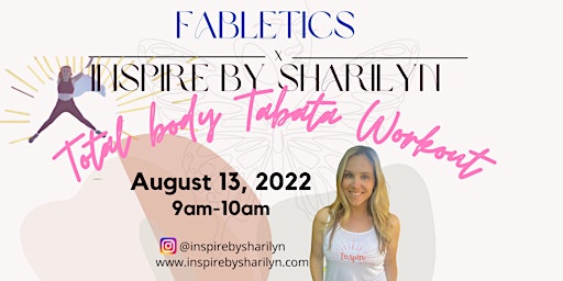 Fabletics x Inspire by Sharilyn