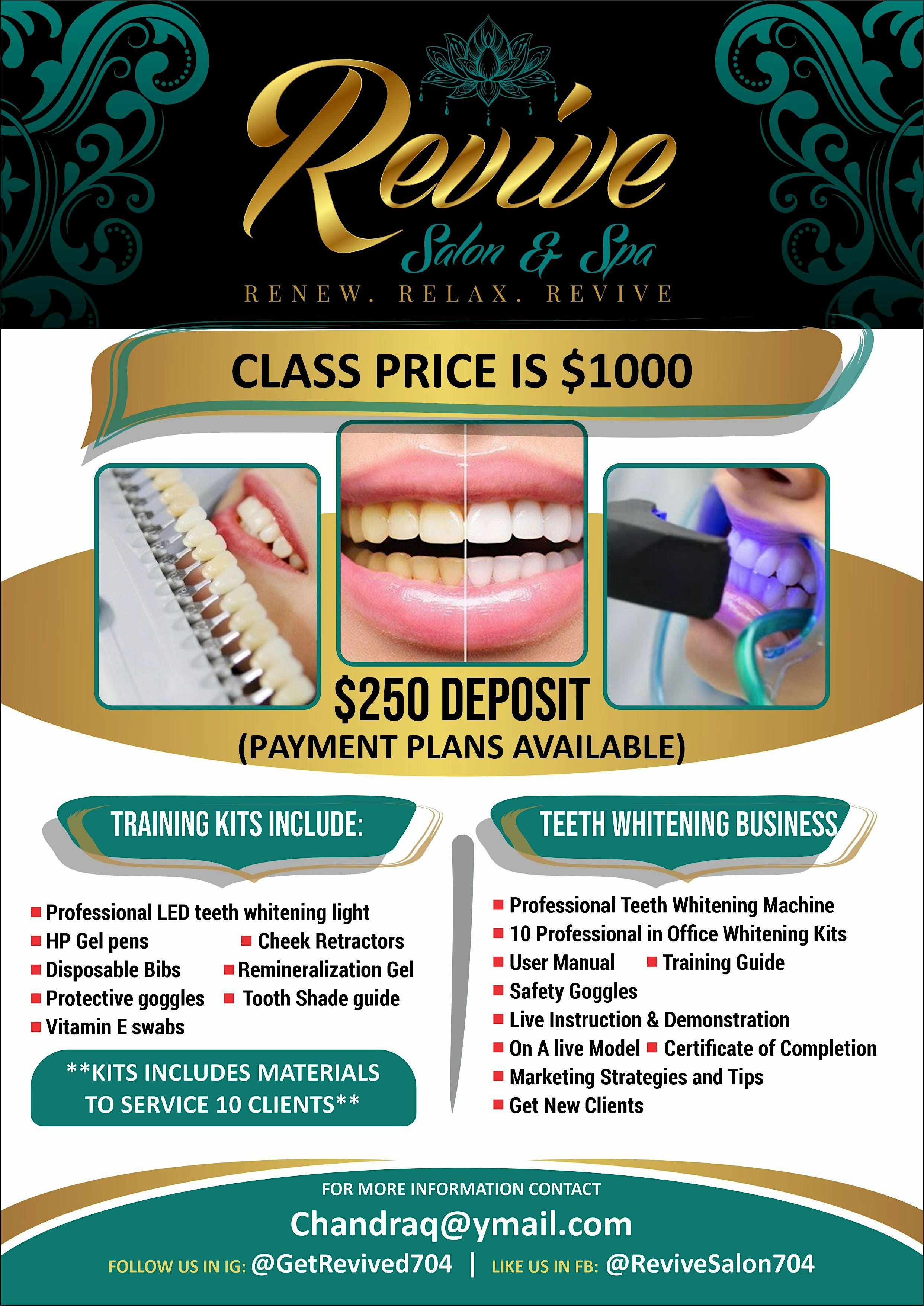 Teeth Whitening Certification