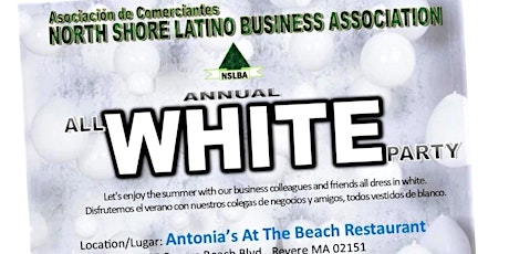 NSLBA All White Party - Fiesta de Blanco