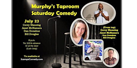 Comedy at Murphy's Taproom: Corey Manning