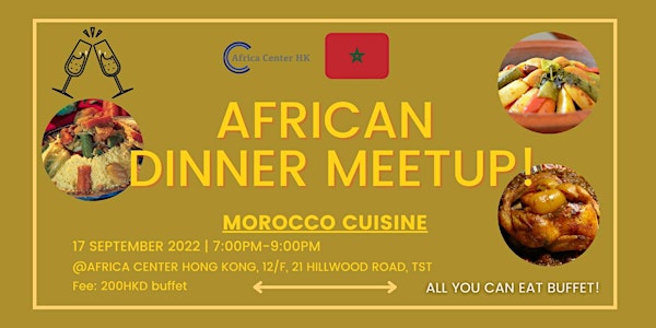 African Dinner Meetup (Morocco Cuisine)