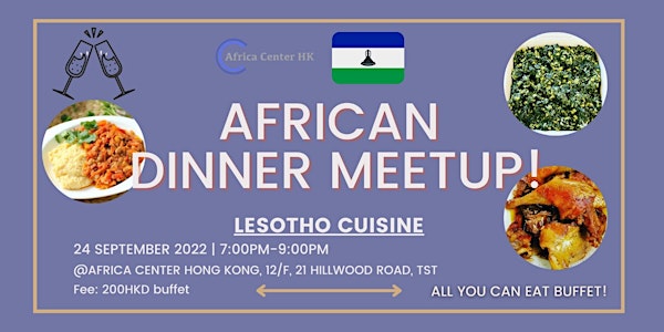 African Dinner Meetup (Lesotho Cuisine)