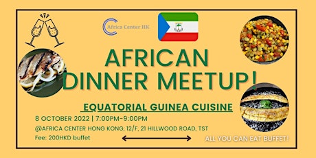 African Dinner Meetup (Equatorial Guinea Cuisine)