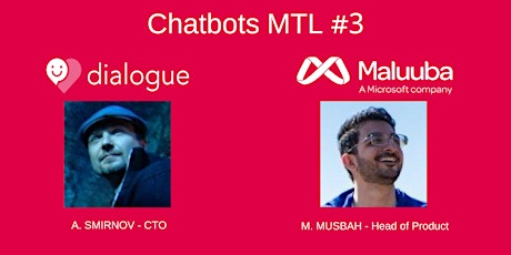 Chatbots MTL #3 - Maluuba & Dialogue primary image