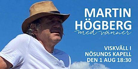 Viskväll med Martin Högberg i Nösunds Kapell  primärbild