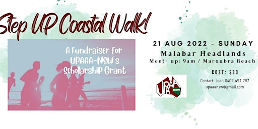 UPAAA-NSW Step UP Coastal Walk 2022