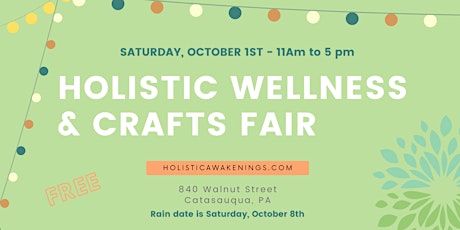 Free Holistic Wellness & Craft Fair