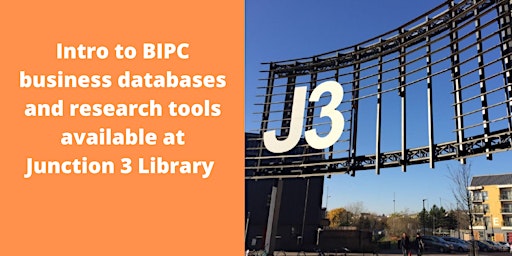 Intro to BIPC business databases and research tools at Junction 3 Library