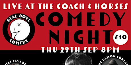 The Coach and Horses Comedy Night  Abbots Bromley