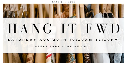 HANG IT FWD Clothing Drive For Women