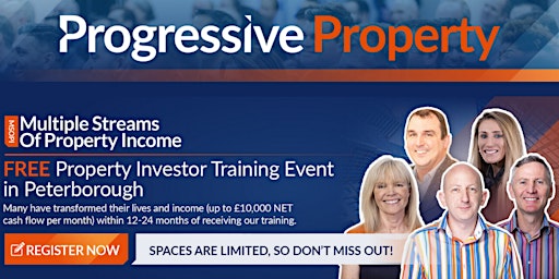 Multiple Streams of Property Income  | 3 Day Training - Peterborough