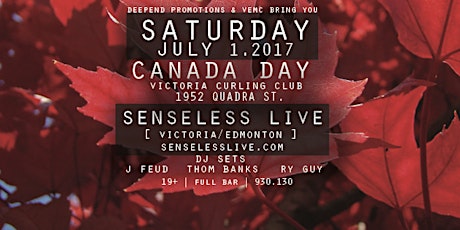 Canada Day w/ Senseless Live primary image
