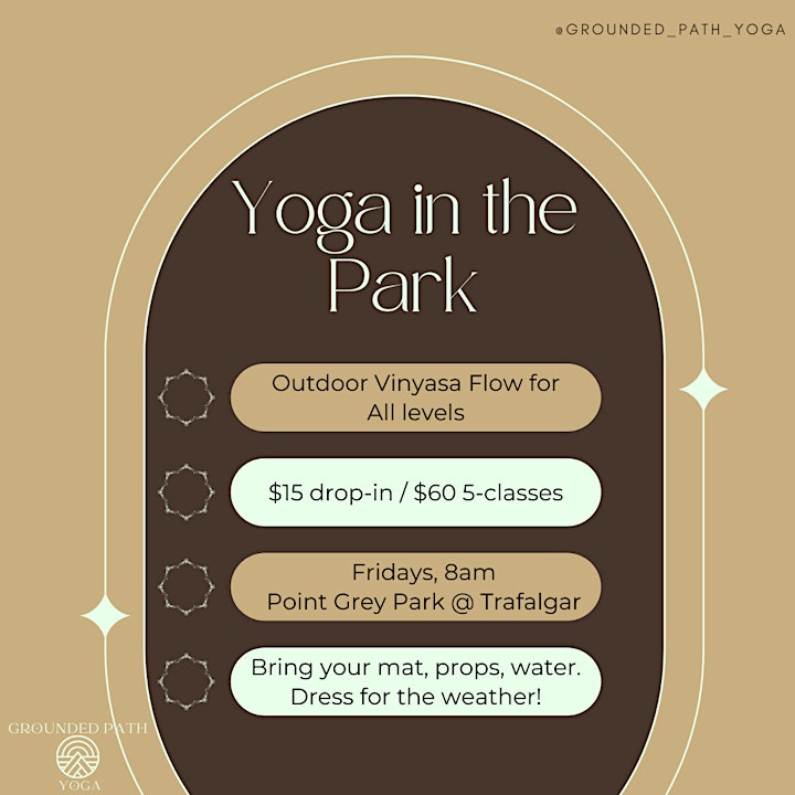 Morning Yoga - Outdoor Vinyasa Flow image