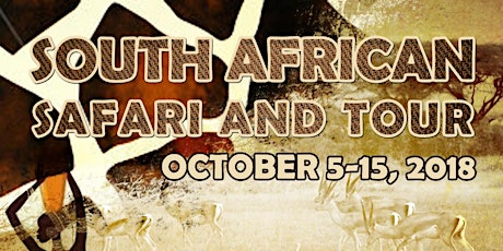 SOUTH AFRICAN SAFARI TOUR 2018 primary image