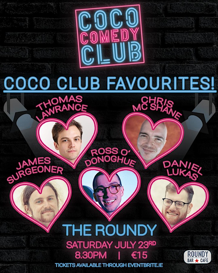 CoCo Comedy Club: Our Favourite Comedians! image
