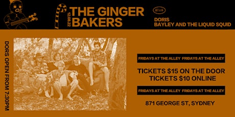 Fridays at the Alley:The Ginger Bakers