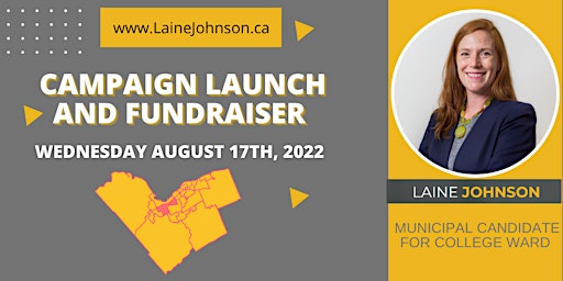 Laine Johnson Campaign Launch & Fundraiser