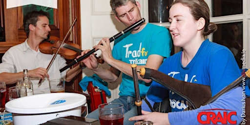 Traditional Irish music session