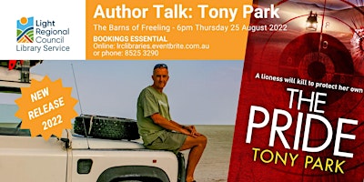 Author Talk and Book Launch: Tony Park 2022