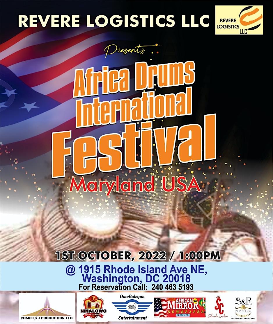 Africa Drums International Festival Maryland USA