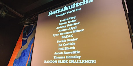 Bettakultcha 'Food For Thought' - 7 September