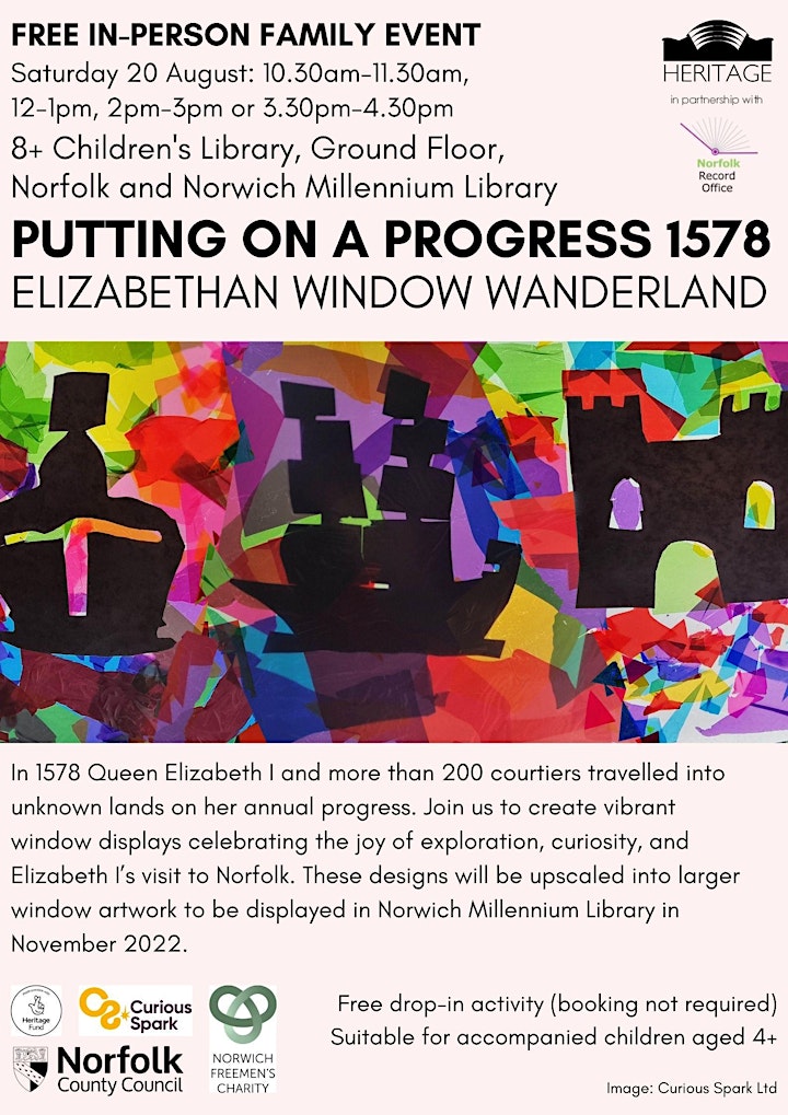 Putting on a Progress 1578: Elizabethan Window Wanderland image