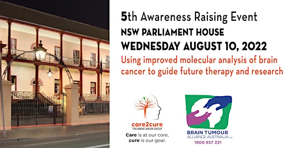The Brain Cancer Group - 5th Awareness Raising Event